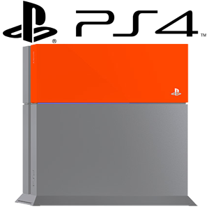 HDD Cover Faceplate - Neon Orange