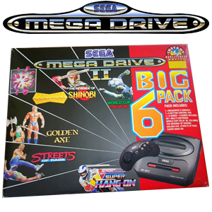 Sega Mega Drive II Console