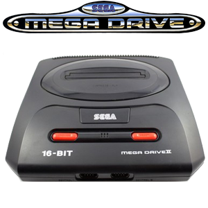 Sega Mega Drive II Console