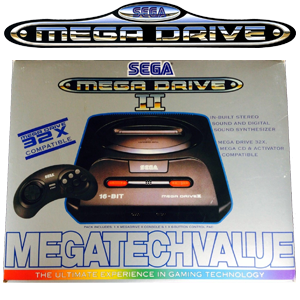 Sega Mega Drive II Console