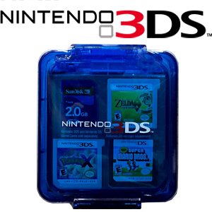 Power A 16 Game Case (Clear Blue) Power A 16 Game Case (Clear Blue)