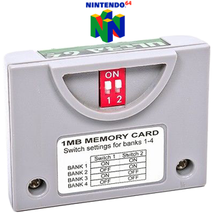 Nintendo 64 Blaze 1MB Memory Card (Controller Pak) Nintendo 64 Blaze 1MB Memory Card (Controller Pak)