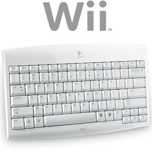 Logitech Cordless Keyboard for Wii